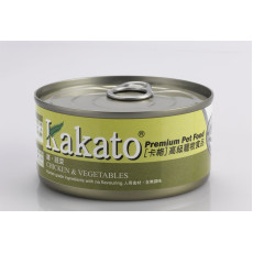 Kakato Chicken & Vegetables 雞、蔬菜 170g  X 48罐